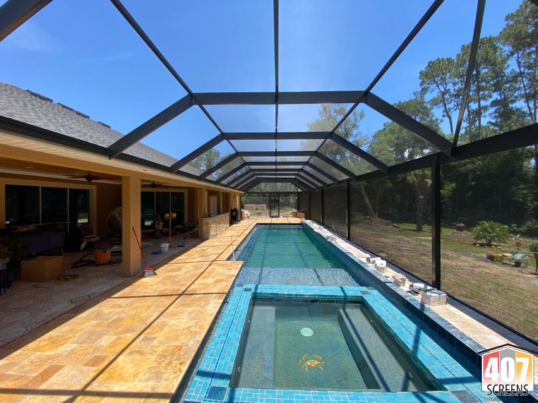 Pool Enclosure by 407 Screens